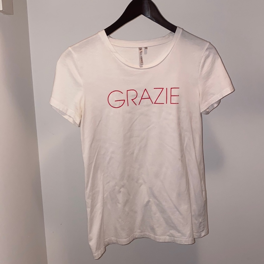 banana republic | italian words tee | size small